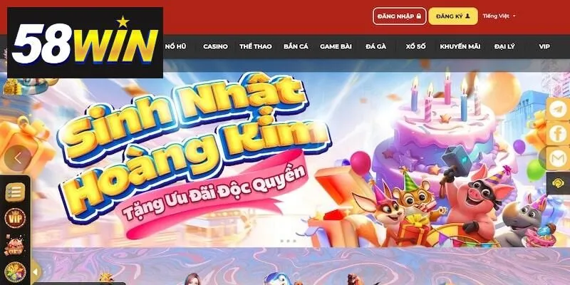 Một vài điểm mạnh của nhà cái 58win
