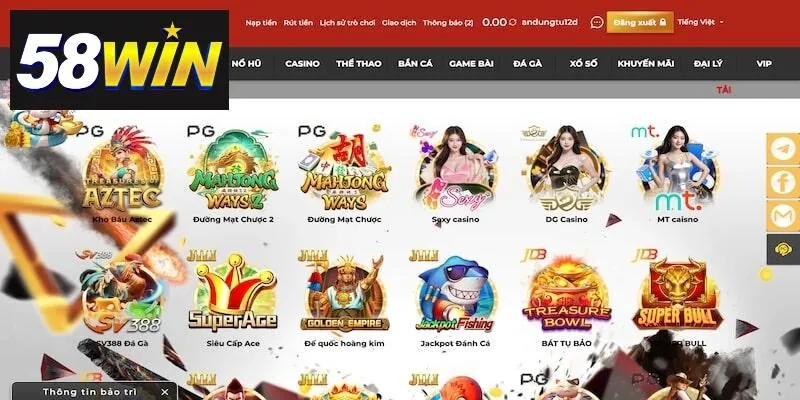 Giải đáp 03 câu hỏi về nhà cái online 58win
